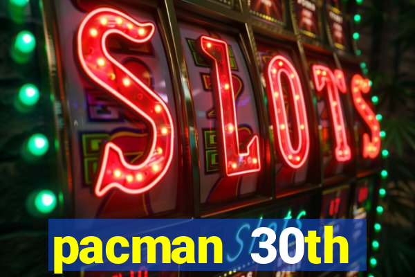 pacman 30th anniversary sonic